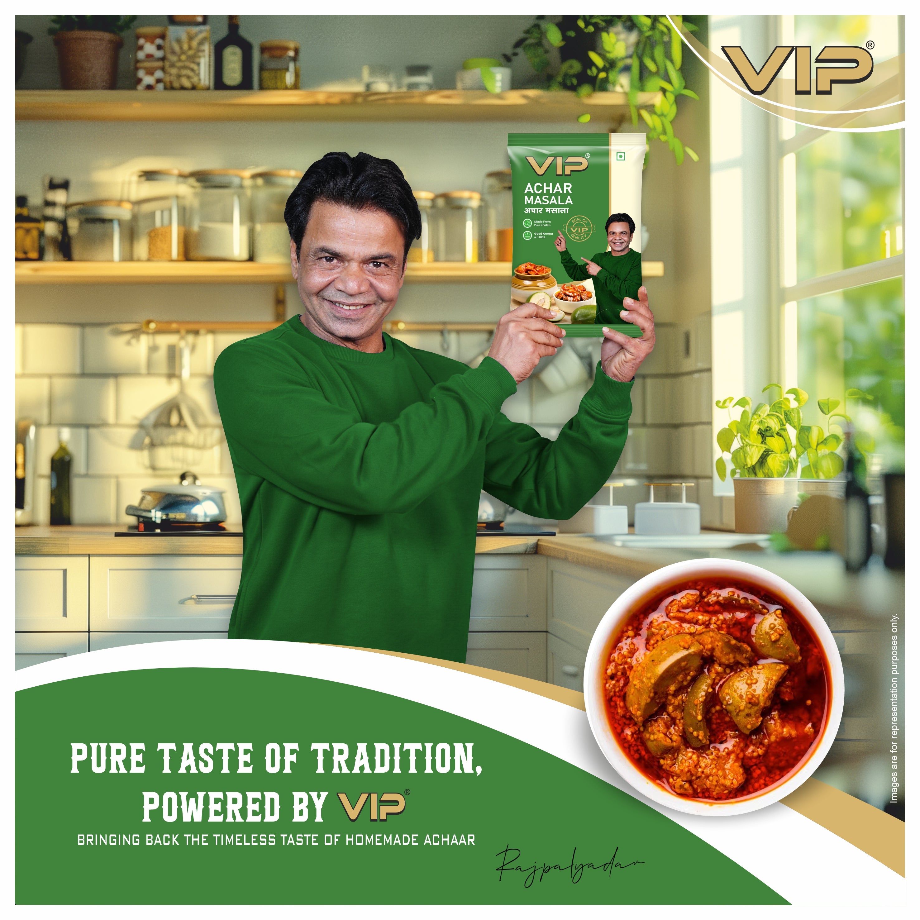 VIP Achaar Masala / Pickle Masala – Made from Premium Whole Spices | 100% Pure, No Artificial Additives | Tangy, Spicy & Authentic Pickle Taste