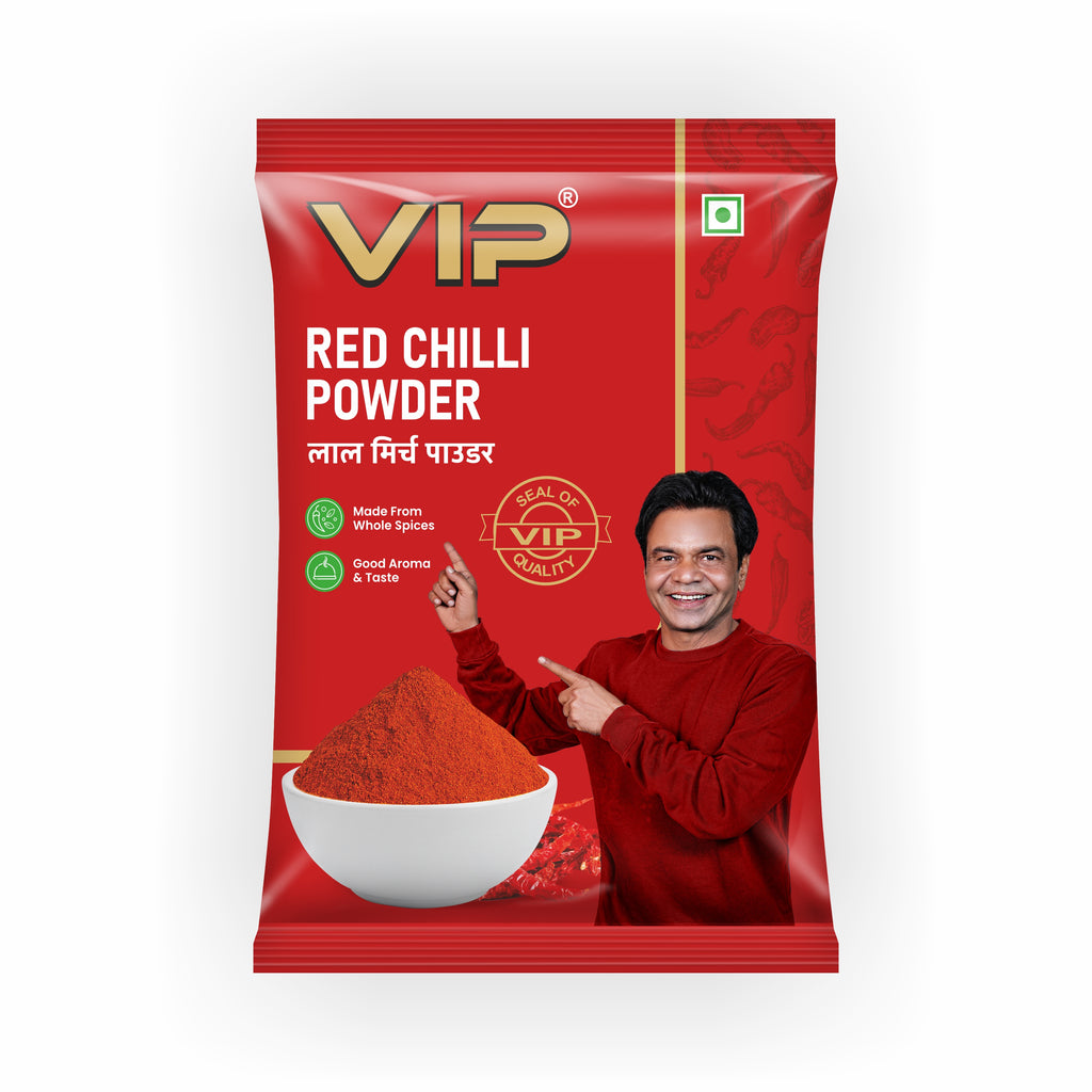 VIP Red Chilli Powder / Laal Mirch Powder – Made from Premium Whole Spices | 100% Pure, No Artificial Colour | Strong Aroma & Natural Taste